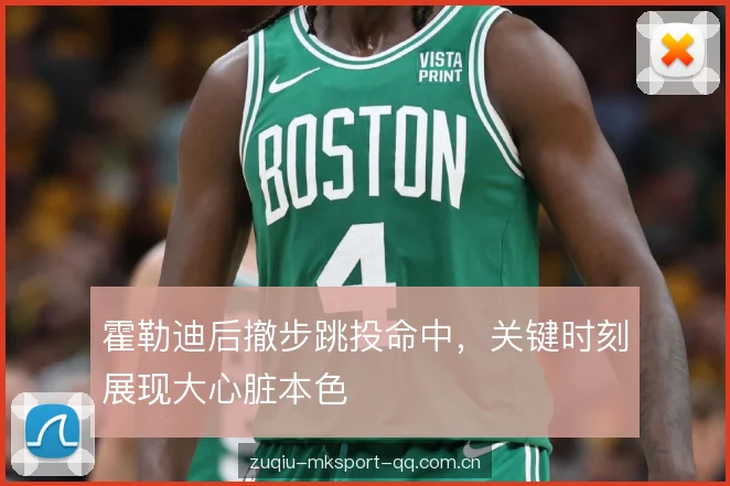 霍勒迪后撤步跳投命中,关键时刻展现大心脏本色 霍勒迪后撤步跳投命中,关键时刻展现大心脏本色